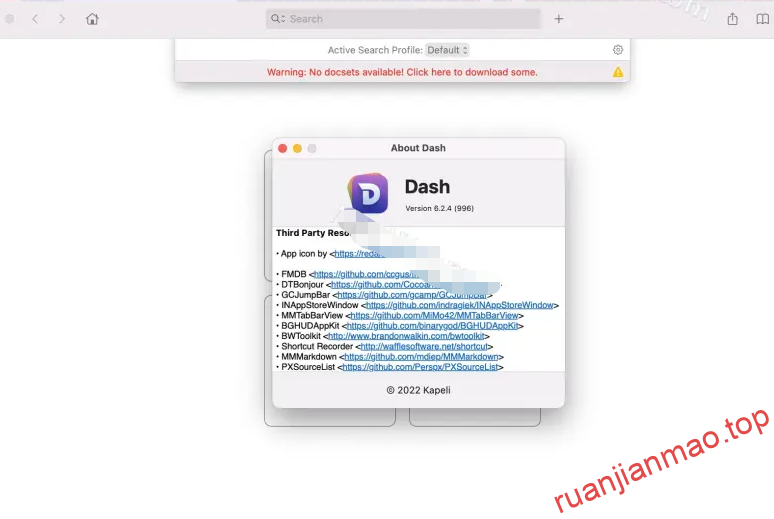 图片[2]-Dash for Mac v6.3.0 英文破解版下载 代码API文档管理软件-软件猫