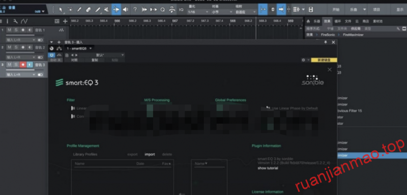 Sonible SmartEQ3 v1.2.3 for Mac智能均衡器插件激活破解版-软件猫