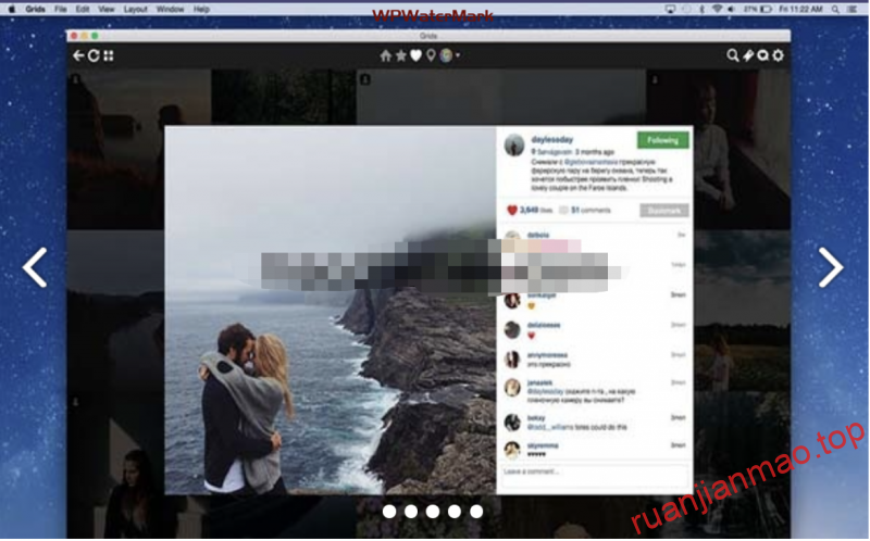 Grids for Instagram 至美Instagram桌面体验 Mac版 苹果电脑 Mac软件-软件猫